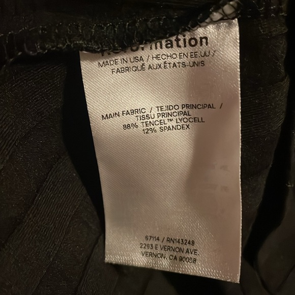 Reformation Black Long Sleeve Dress - Picture 9 of 9